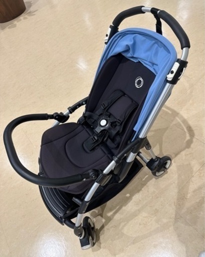 【bugaboo bee3 バガブービー3 ベビーカー】　※付属品多数・フロントバー・レインカバー・セルフスタンドバー