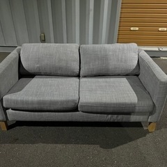 IKEA 2人掛けソファー　幅165×奥行87×高さ64cm