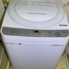 【売約済み】【SOLD OUT】全自動洗濯機 SHARP ES-...