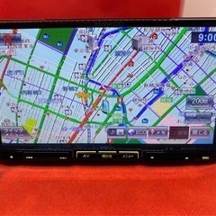 KENWOOD 最上級　MDV-727DT フルセグTV  新品バックカメラ付き　こ7