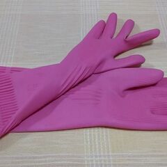 ◆【韓国製・ゴム手袋】　　※日本製より、長目で、とても便利です。...