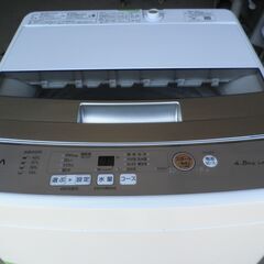 アクア全自動電気洗濯機 AQW-S45J 4．5㎏ 2020年 美品 無料
