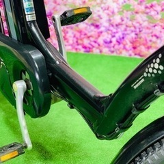➂ 5601子供乗せ電動アシスト自転車ブリヂストン3人乗り対応20インチ