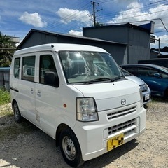 マツダスクラムバン 4WD 平成24年車　94,296km 車検...