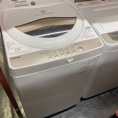 ☆中古￥12,800！TOSHIBA 5㎏洗濯機 家電 2020年製 AW-5G8型 幅
