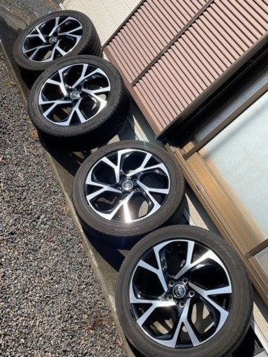 C-HR純正ホイール 18インチ ハセプロ トヨタ CHR ZYX10/NGX50(H28.12 