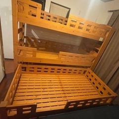 【お取引中】3段ベッド　中古　すのこタイプ