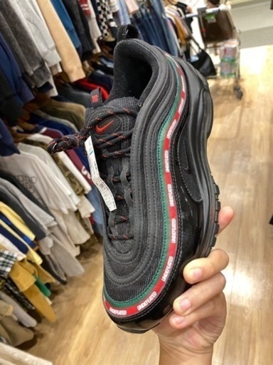 スニーカー undefeated x nike 97 OG black