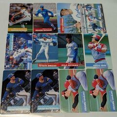 ☆プロ野球カード　1992　パリーグ球団　１２枚　中古品　
