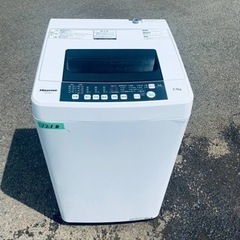 ✨2018年製✨ 1210番 Hisense✨電気洗濯機✨HW-T55C‼️