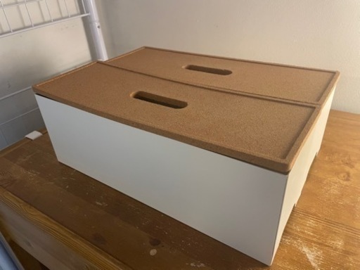 【IKEA】２個セット　クヴィッスレ 電源収納　ケーブルマネジメントボックス