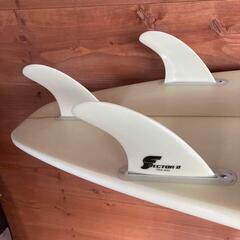 サーフボード　中古　6\'4　ショートボード　フィン付き