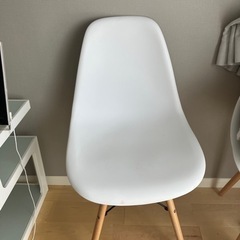 白　チェア　椅子