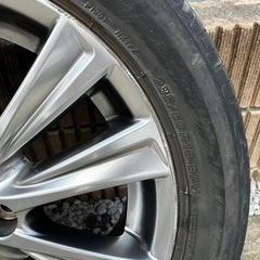 アルファード　ヴェルファイア　純正タイヤセット　235/50/18