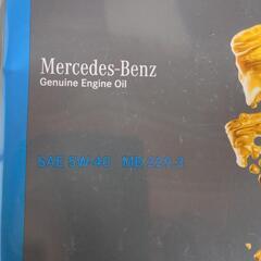 メルセデスベンツ　純正エンジンオイル　20L