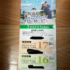 山陽レディースカップゴルフチケット