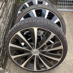 軽用17インチアルミ・タイヤセット