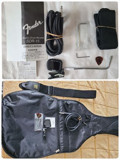 再再値下げ【エレキギター Bacchus BST-1R 3TS + アンプ フェンダー