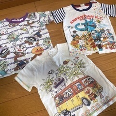 アンパンマンTシャツセット(90㎝2、100㎝1)