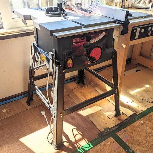 【引取限定】木工用テーブルソー　２５５ｍｍ　藤原産業　ＳＫ１１