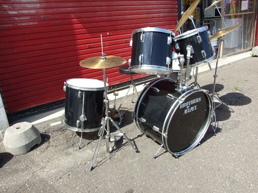 紋別市発】ブラザーズ バイ メイペックス ドラムセットBROTHERS MAPEX
