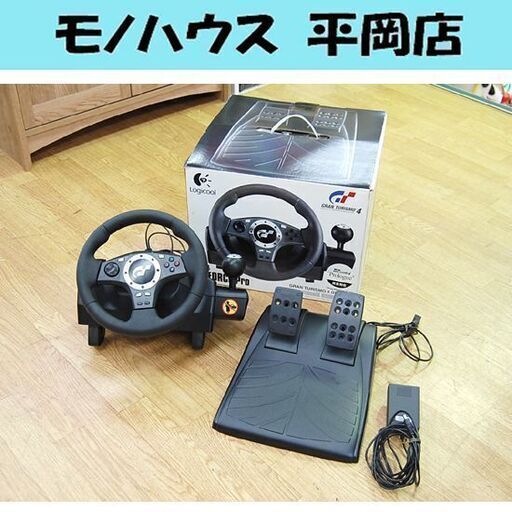 Logicool GT FORCE Pro LPRC-11000 ステアリングコントローラー ハンコン GRAN TURISMO4/グランツーリスモ4 PS2/PS3対応 ロジクール 札幌市 清田区 平岡