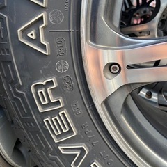 引取り限定　235/70R16 ホイールセット