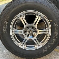 引取り限定　235/70R16 ホイールセット