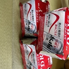 アサヒスーパードライ　6缶　3セット