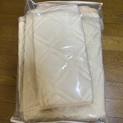 【未使用】夏用クール敷きパッドと枕カバー