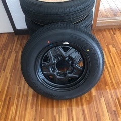 ジムニー純正タイヤ　新車外し ジムニー 新車外し 純正タイヤ 4本