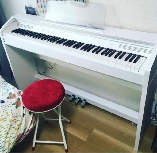 美品未使用品　Privia 電子ピアノCASIO PX-760WE