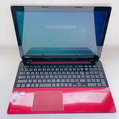 東芝 dynabook ノートパソコン HDD700GB　レッド