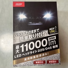 車用　LEDヘッドライト【D4S専用】(REIZ TRADING)