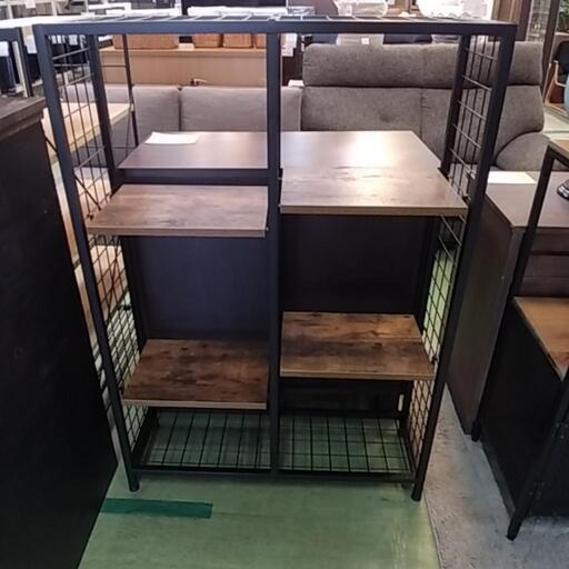 ORDO（オルド）マンゴーウッド×アイアン オープンラック 送料無料 完成品 ORDO（オルド）マンゴーウッド×アイアン オープン