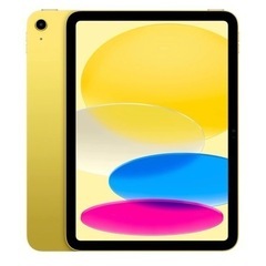 Apple iPad 第10世代 Wi-Fi 64GB イエロー...