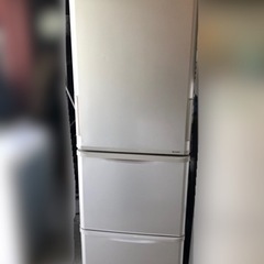 SHARP ノンフロン冷凍冷蔵庫　SJ-W351D-S