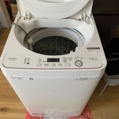 洗濯機SHARP 5.5k  2020年製