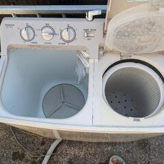 二槽式洗濯機　無料