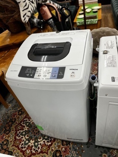 Mg125 HITACHI NW-50A 洗濯機