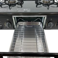 23C116_ジ6 【美品】Paloma パロマ ガステーブル IC-S37K-2L 2口コンロ