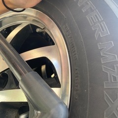 タンドラ　ダンロップ　ホイール付　スタッドレス