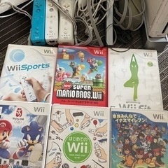 任天堂Wii本体&ボード.ソフト6本セット　すぐ遊べます