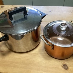 銅鍋、IKEA大きめ鍋