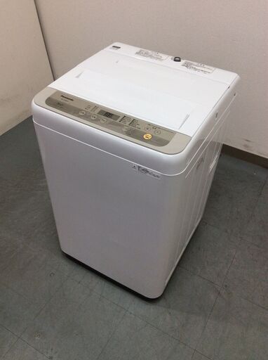 JT7439【Panasonic/パナソニック 5.0㎏洗濯機】2018年製 NA-F50B12 家電 洗濯 簡易乾燥付