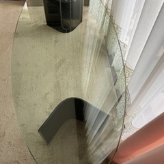 センターテーブル　強化ガラス　YAMAHA製