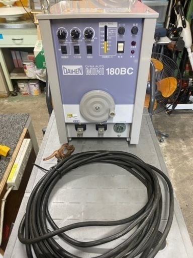 ダイヘン 半自動溶接機 ダイナオートミニ180BC CPTM-1802 CMM-2305 2021年製