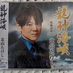 北山たけし「龍神海峡/桜島哀歌」 シングルCD クリアファイル付