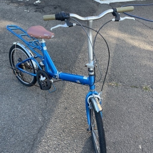 折りたたみ自転車　　ギア付き　20インチ