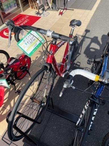 【商談中　ｷﾞﾝｶﾞﾐ様】★594　Bianchi ビアンキ ロードバイク 自転車 赤　 【リサイクルマート鹿児島宇宿店】